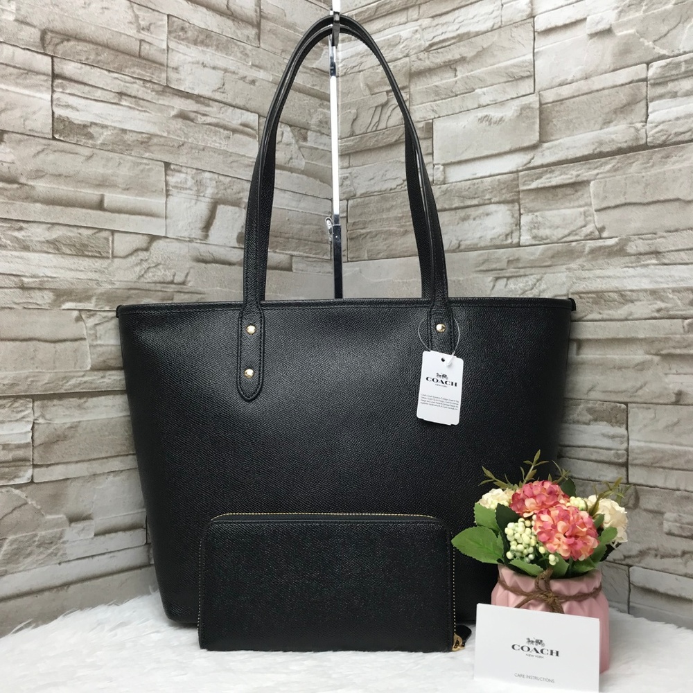 👜COACH SET🌺 CITY ZIP TOTE & WALLET - Picture 2 of 8